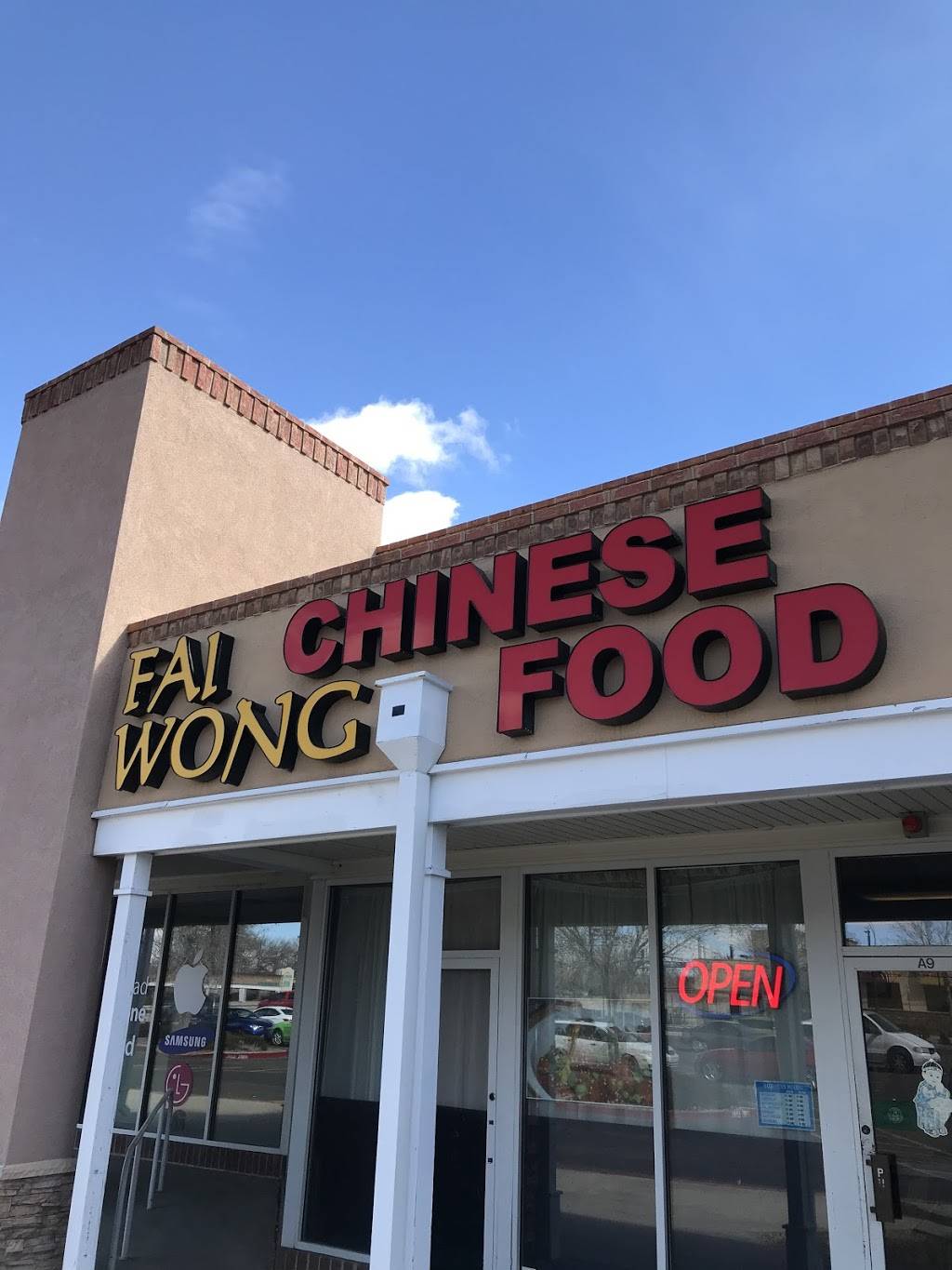 Fai Wong | restaurant | 6200 Coors Blvd NW, Albuquerque, NM 87120, USA | 5052430290 OR +1 505-243-0290