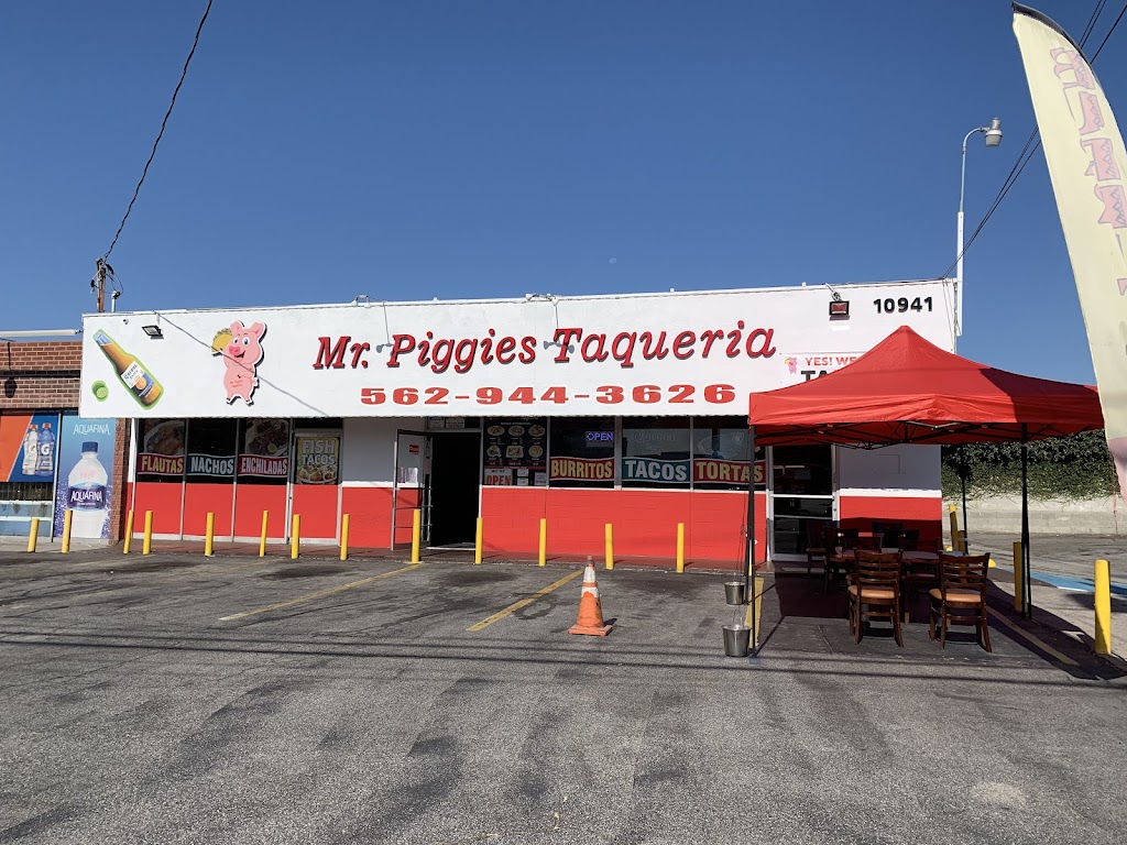 Mr piggies Taqueria Santa Fe Spring Ca 90670" | restaurant | 10941 Norwalk Blvd, Santa Fe Springs, CA 90670, USA | 5629443626 OR +1 562-944-3626