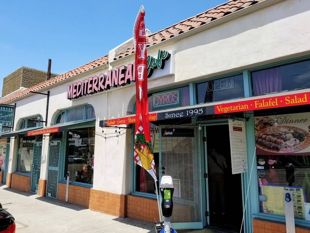 Mediterranean Cafe | restaurant | 112 W Washington St, San Diego, CA 92103, USA | 6192987738 OR +1 619-298-7738