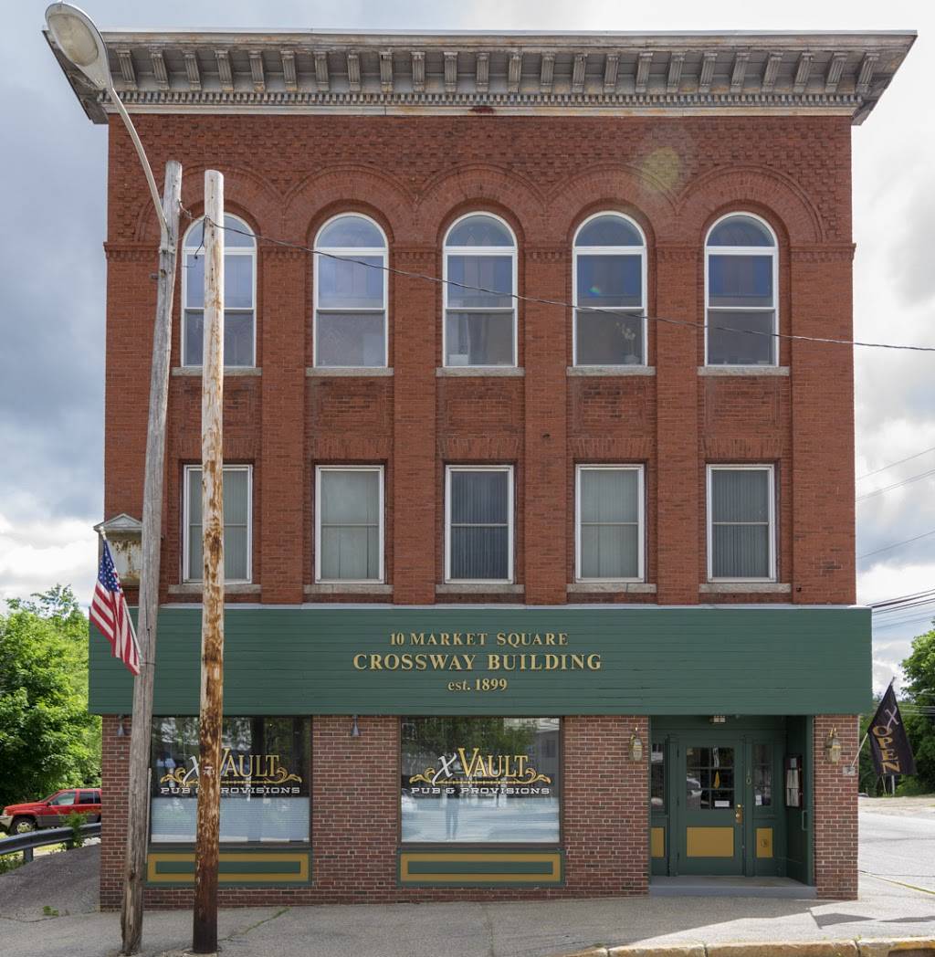 X Vault Pub & Provisions | restaurant | 10 Market Square, South Paris, ME 04281, USA | 2077392999 OR +1 207-739-2999