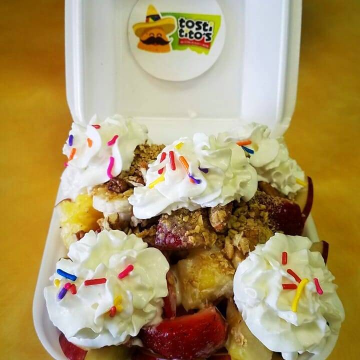 Tosti Titos, Mexican Snacks & More | restaurant | 378 N Litchfield Rd #116, Goodyear, AZ 85338, USA | 6239255538 OR +1 623-925-5538