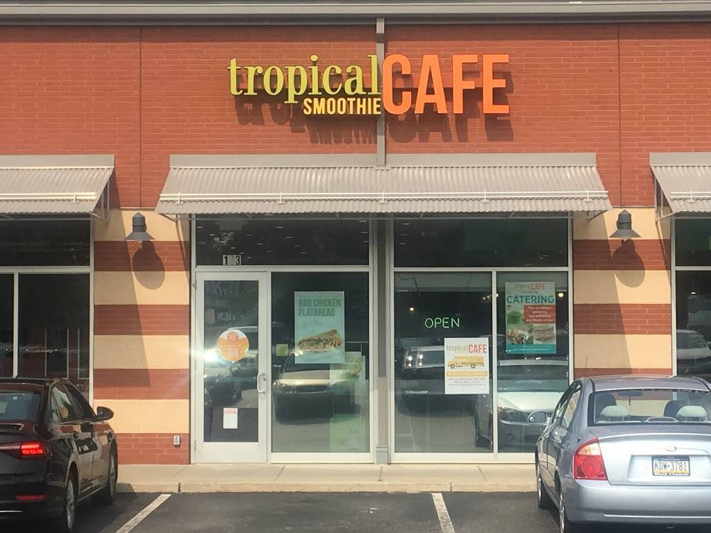 Tropical Smoothie Cafe | restaurant | 849 Paoli Pike, West Chester, PA 19380, USA | 6104417312 OR +1 610-441-7312