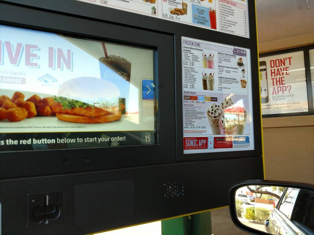 Sonic Drive-In | restaurant | 8352 W Union Hills Dr, Peoria, AZ 85382, USA | 6235724282 OR +1 623-572-4282