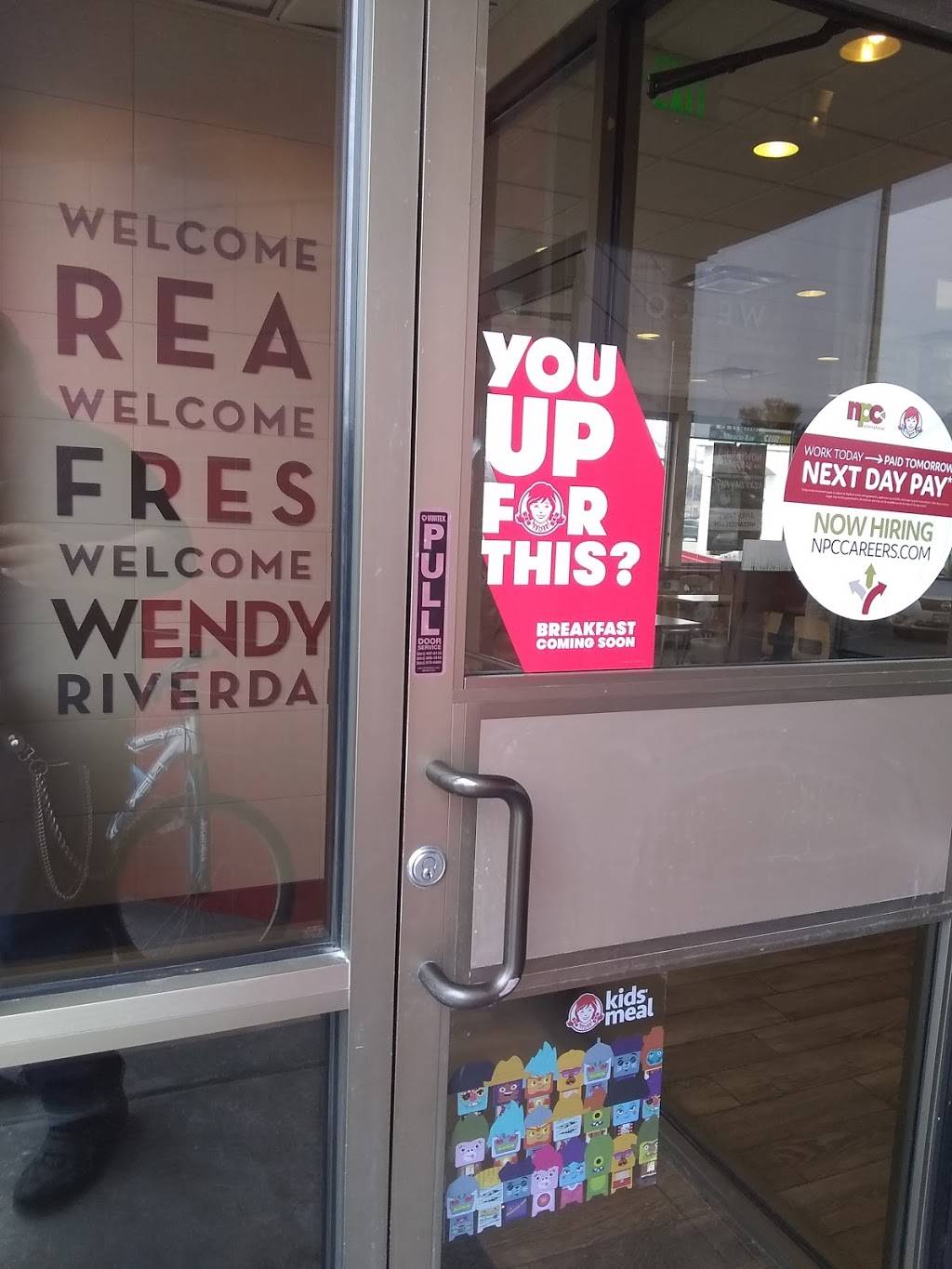 Wendys | restaurant | 1096 W Riverdale Rd, Riverdale, UT 84405, USA | 8016272523 OR +1 801-627-2523