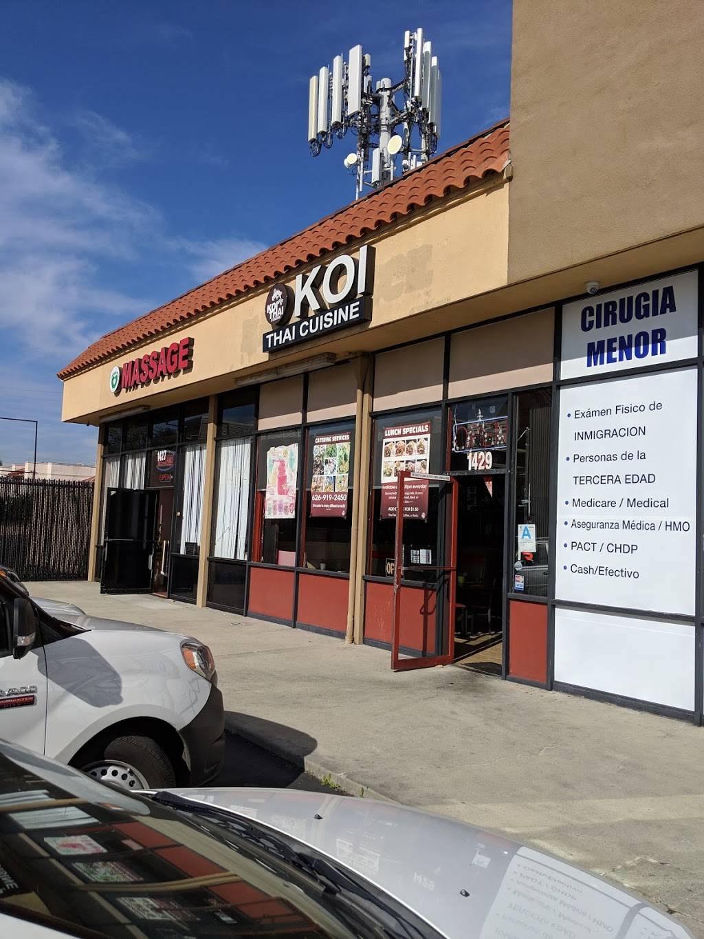 Koi Thai Cuisine | restaurant | 1133, 1429 N Hacienda Blvd, La Puente, CA 91744, USA | 6269192450 OR +1 626-919-2450