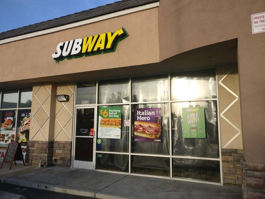 Subway Restaurants | restaurant | 2633 W Edinger Ave #200, Santa Ana, CA 92704, USA | 7149663050 OR +1 714-966-3050