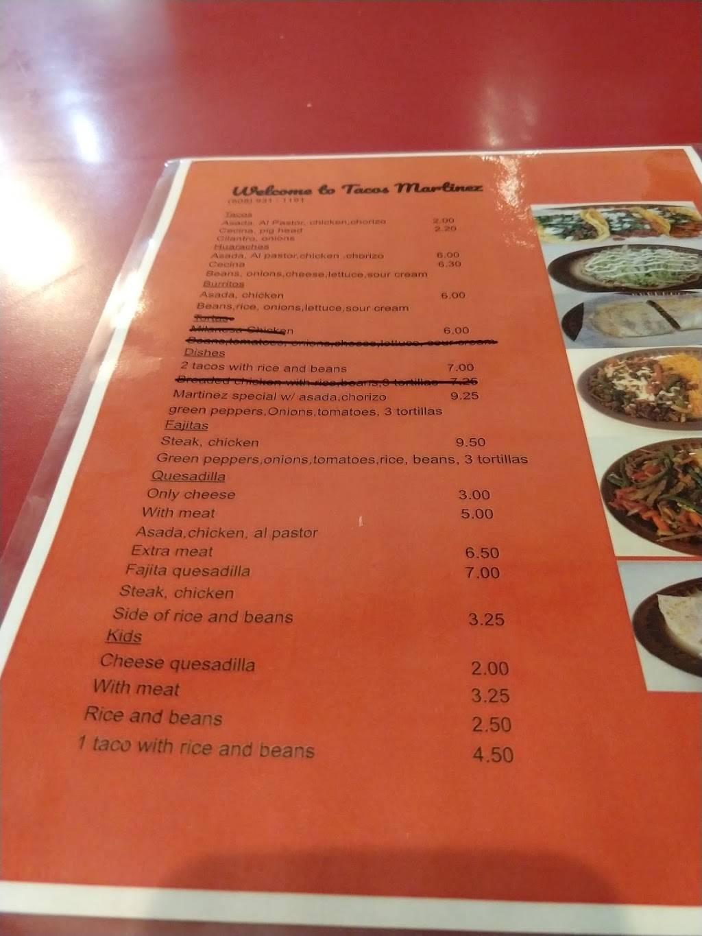 Tacos Martinez | restaurant | 1713 11th St, Monroe, WI 53566, USA | 6083244613 OR +1 608-324-4613