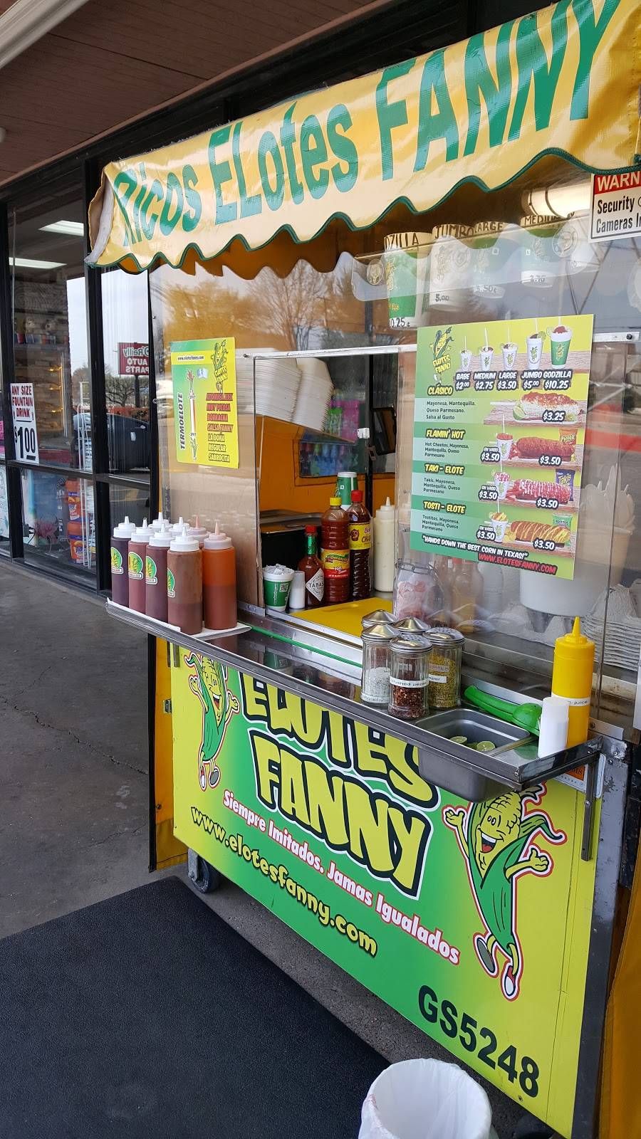Elotes Fanny | restaurant | 8220 W Spring Valley Rd, Dallas, TX 75240, USA | 4694320469 OR +1 469-432-0469
