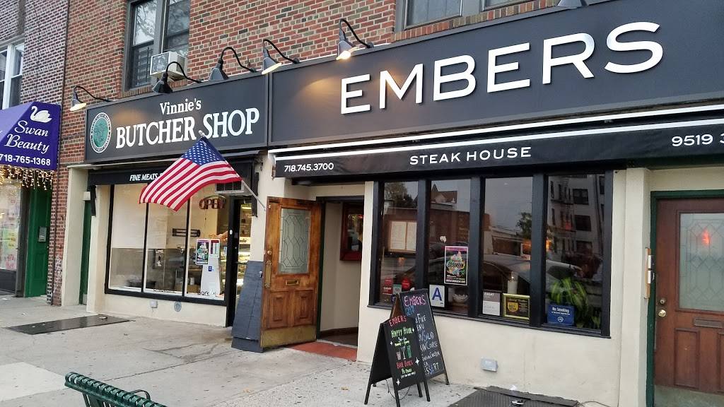 Embers | restaurant | 9519 3rd Ave, Brooklyn, NY 11209, USA | 7187453700 OR +1 718-745-3700
