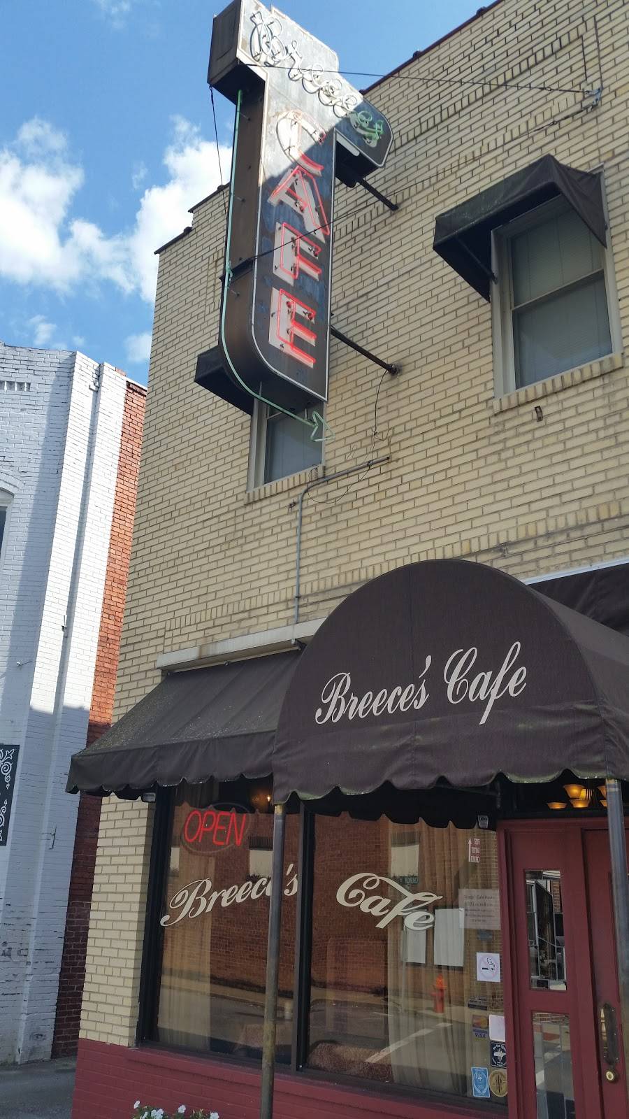 Breeces Cafe | cafe | 111 S Public Square, Centerville, TN 37033, USA | 9317293481 OR +1 931-729-3481