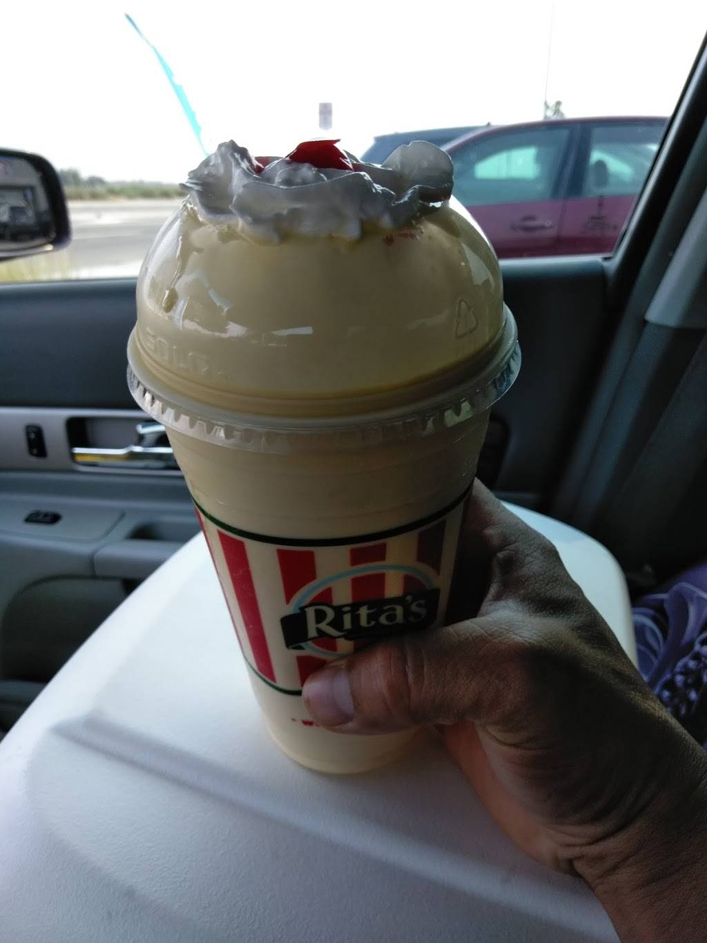 Ritas Italian Ice & Frozen Custard | restaurant | 16609 Harlan Rd, Lathrop, CA 95330, USA | 2092995550 OR +1 209-299-5550