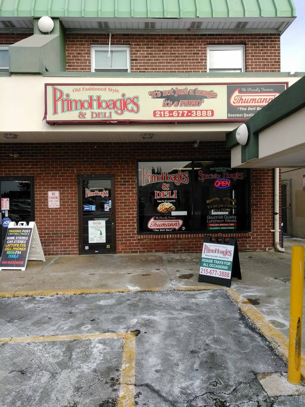 Primo Hoagies | meal takeaway | 2417 Welsh Rd Ste 12, Philadelphia, PA 19114, USA | 2156773888 OR +1 215-677-3888