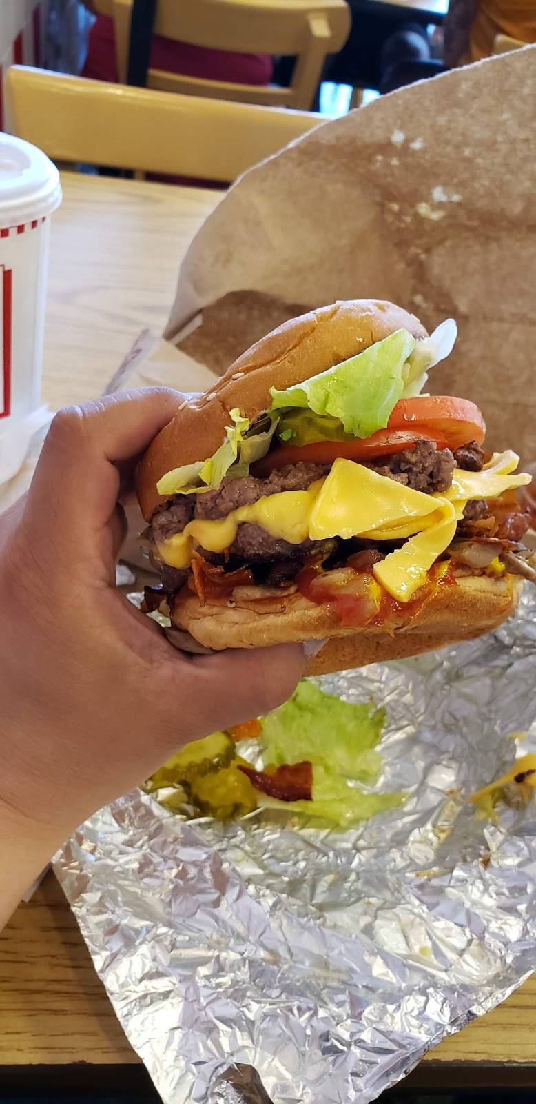 Five Guys | meal takeaway | 1371 Boulevard Michèle-Bohec, Blainville, QC J7C 0M4, Canada | 4509335078 OR +1 450-933-5078