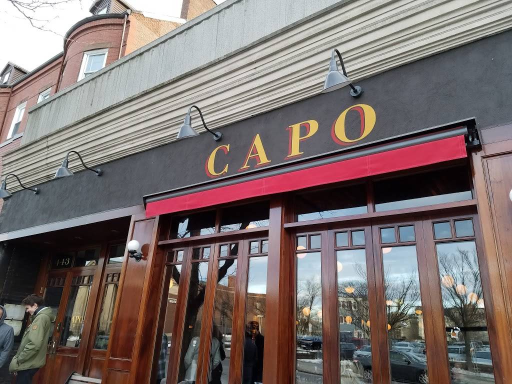 Capo Restaurant & Supper Club | restaurant | 443 W Broadway, South Boston, MA 02127, USA | 6179938080 OR +1 617-993-8080