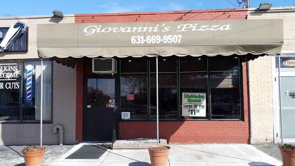 Giovannis Pizza | restaurant | 1009 Little E Neck Rd, West Babylon, NY 11704, USA | 6316699507 OR +1 631-669-9507
