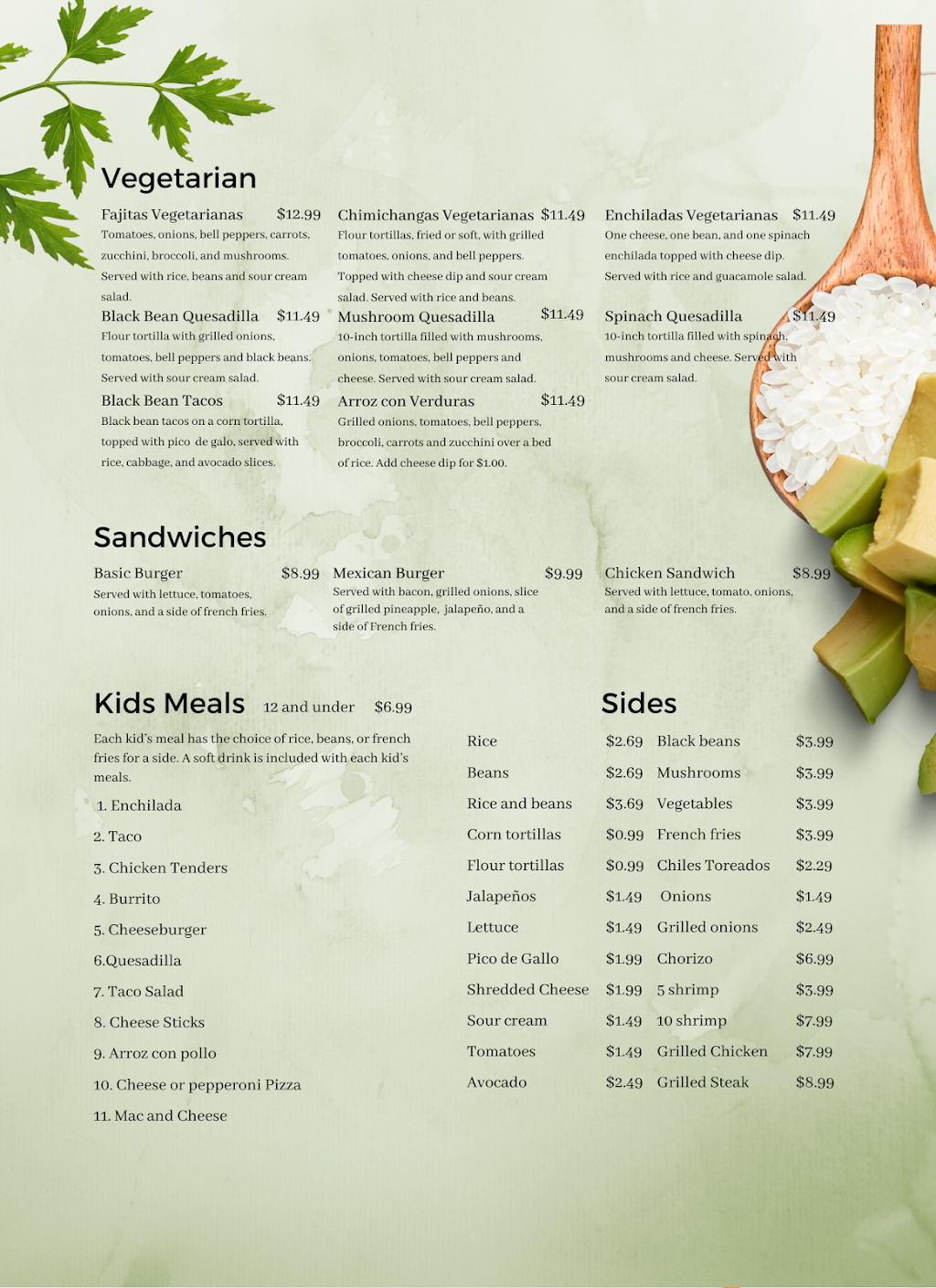 Cilantro Mexican Grill | restaurant | 1035 Mercantile St SUITE 102, Moneta, VA 24121, USA | 5402973616 OR +1 540-297-3616