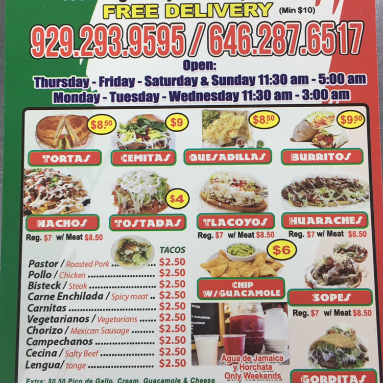 Tacos López 2 | restaurant | 465 Kings Hwy, Brooklyn, NY 11223, USA | 9292939595 OR +1 929-293-9595