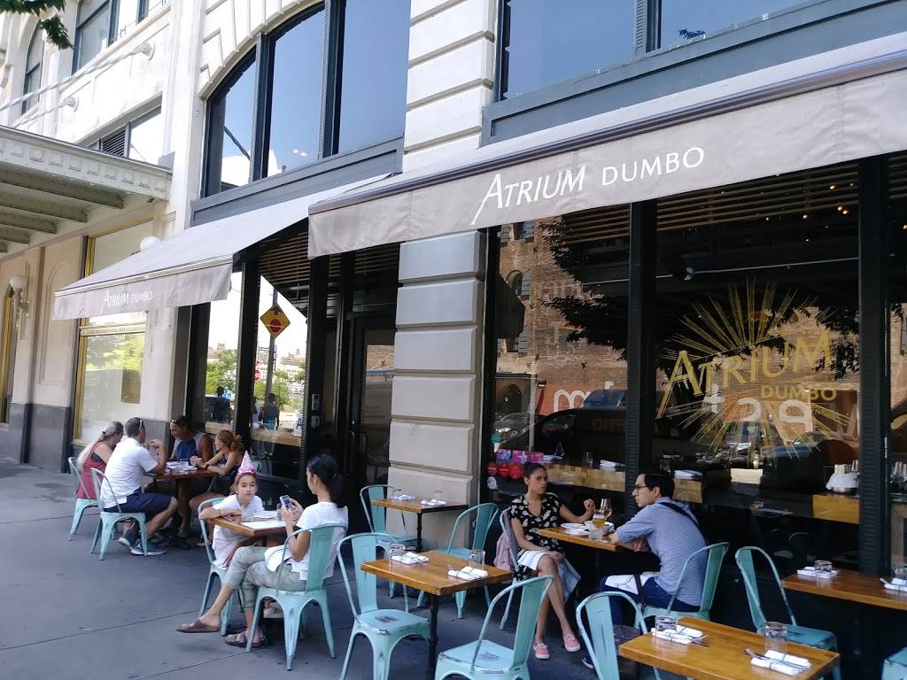 Atrium DUMBO | restaurant | 15 Main St, Brooklyn, NY 11201, USA | 7188581095 OR +1 718-858-1095