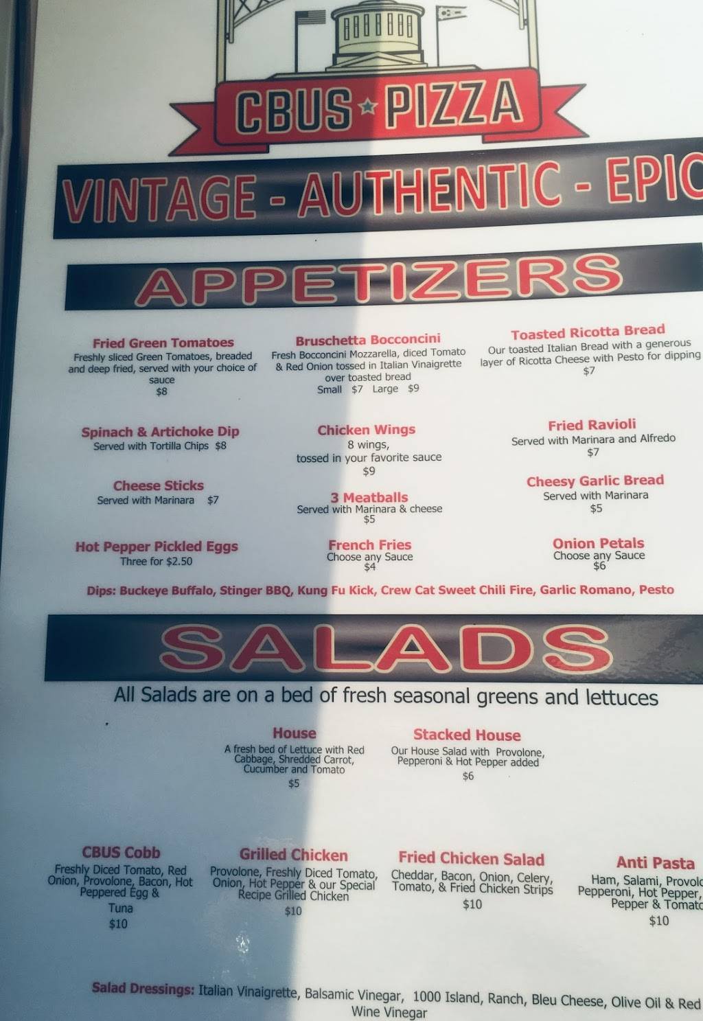 Cbus Pizza | restaurant | 5000 Gender Rd, Canal Winchester, OH 43110, USA | 6148295814 OR +1 614-829-5814