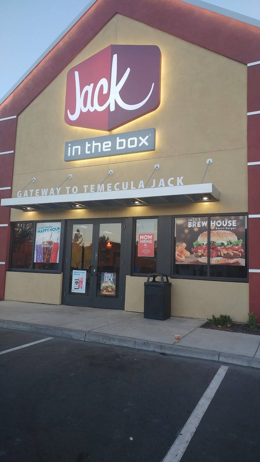 Jack in the Box | restaurant | 29105 Old Town Front St, Temecula, CA 92590, USA | 9515063322 OR +1 951-506-3322