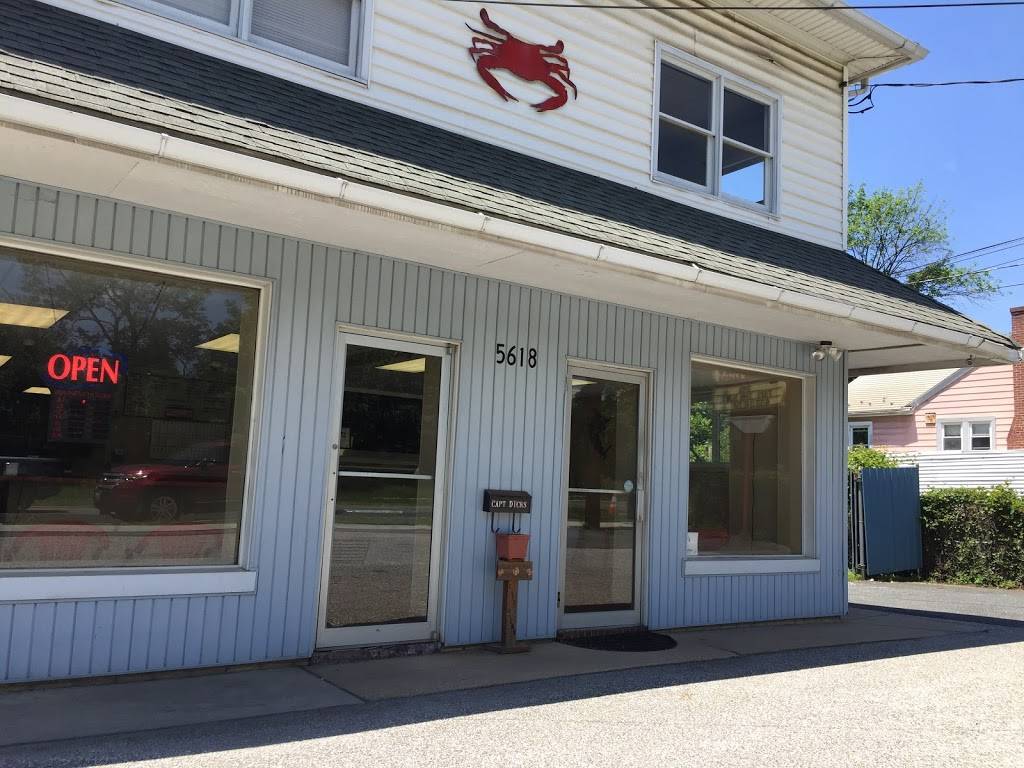 Captain Dicks | restaurant | 5618 Southwestern Blvd, Baltimore, MD 21227, USA | 4102422191 OR +1 410-242-2191