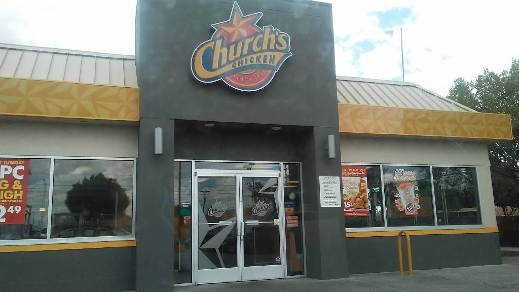 Churchs Chicken | restaurant | 401 Louisiana Blvd SE, Albuquerque, NM 87108, USA | 5052687427 OR +1 505-268-7427
