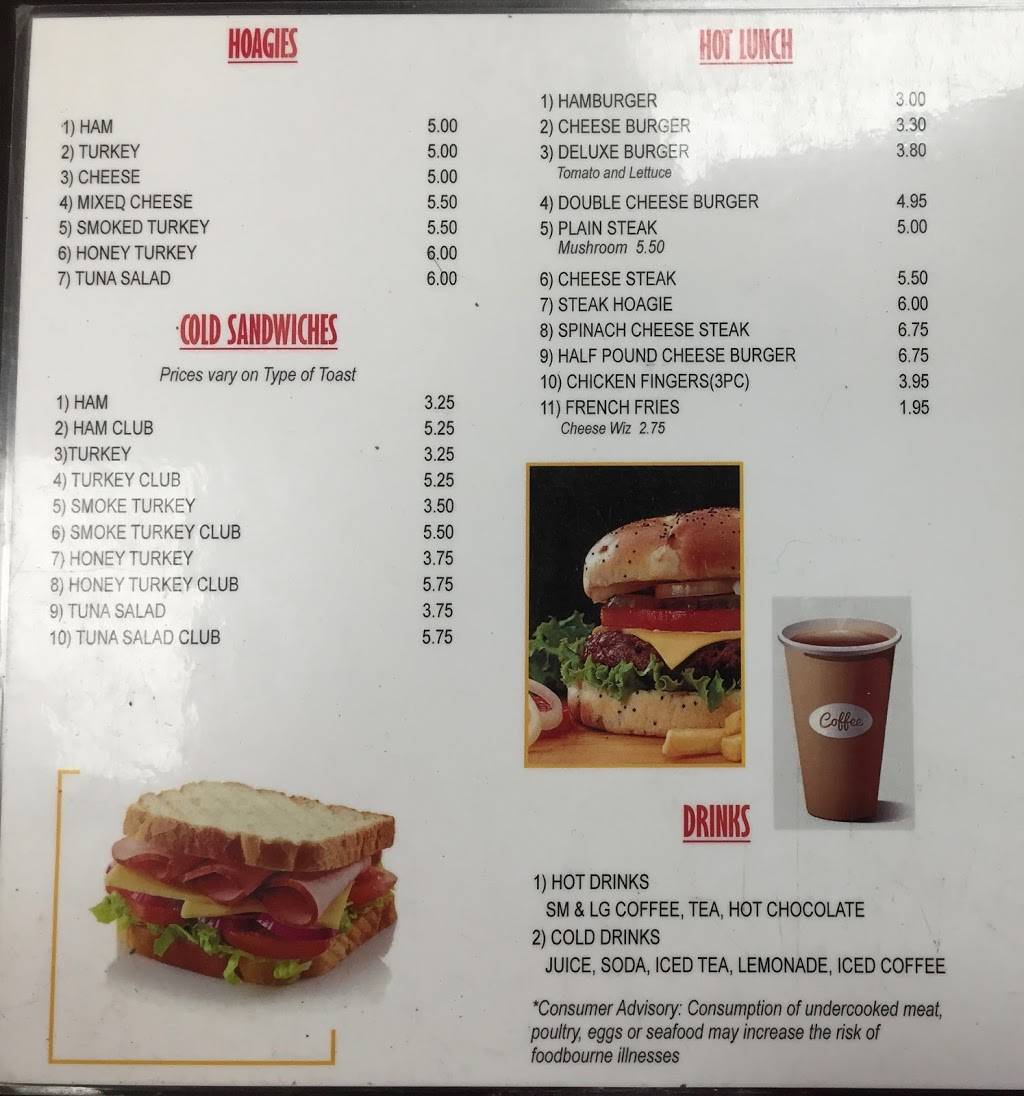 Sandwich World | meal takeaway | 5022 Old York Rd, Philadelphia, PA 19141, USA | 2154550484 OR +1 215-455-0484
