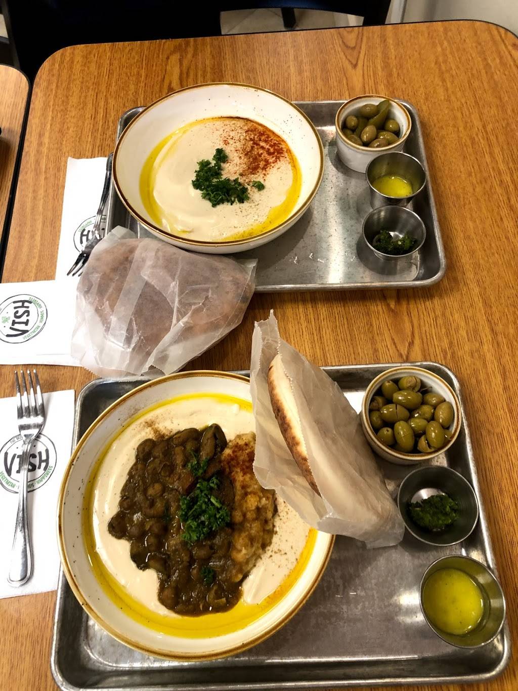 Hummus Vish | restaurant | 6-8 Washington St, Tenafly, NJ 07670, USA | 2012666949 OR +1 201-266-6949