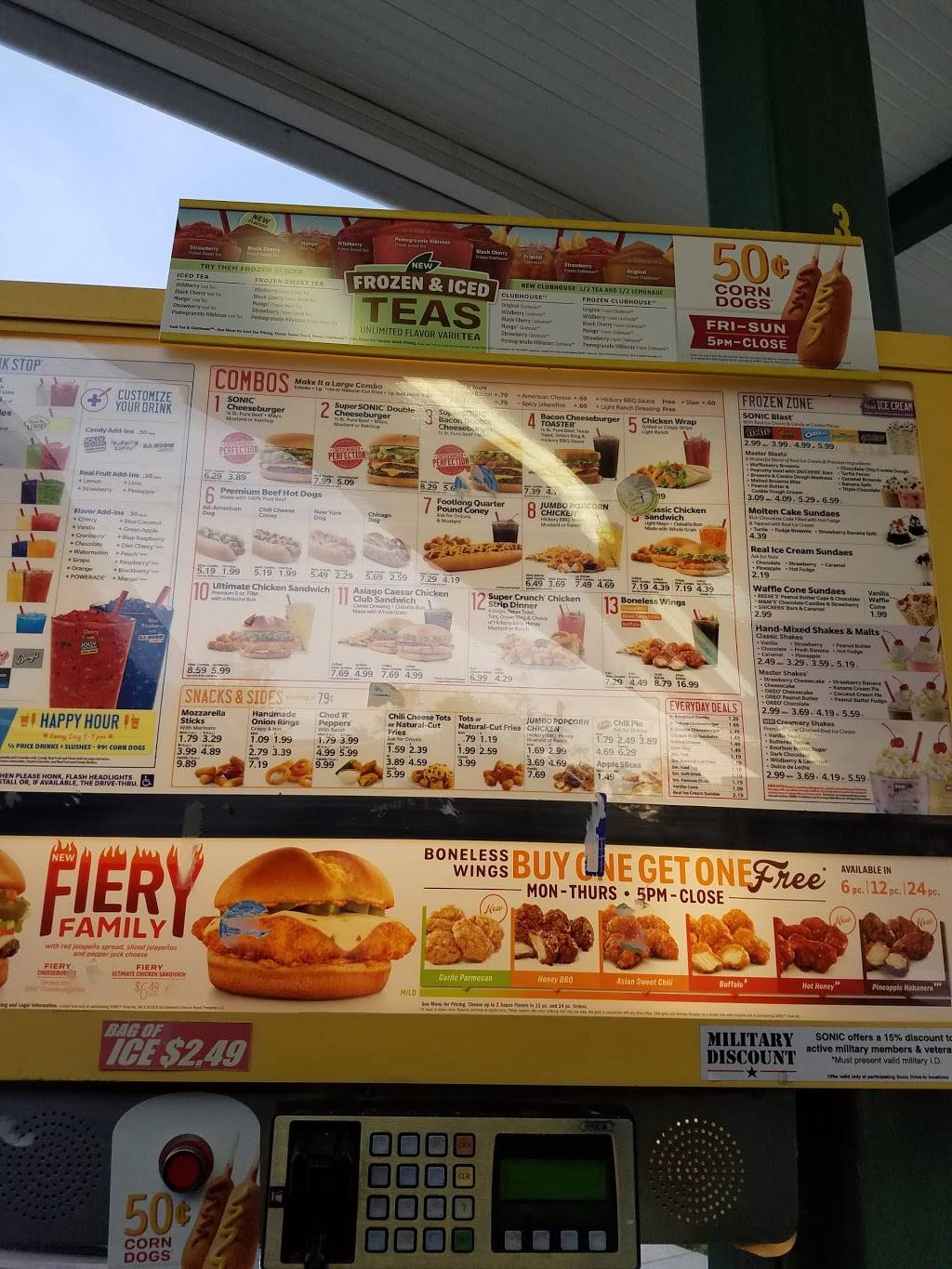 Sonic Drive-In | restaurant | 122 N Belair Rd, Evans, GA 30809, USA | 7066510027 OR +1 706-651-0027