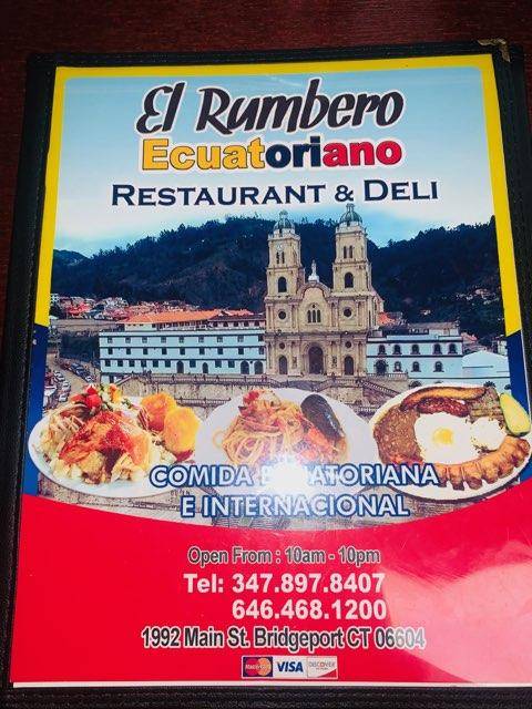 El Rumbero Ecuatoriano | restaurant | 1992 E Main St, Bridgeport, CT 06604, USA | 3478978407 OR +1 347-897-8407