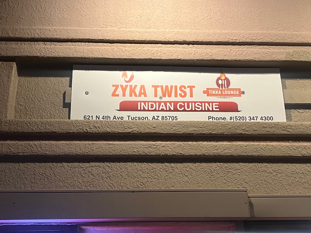 Zyka Twist | restaurant | 621 N 4th Ave, Tucson, AZ 85705, USA | 5203474300 OR +1 520-347-4300