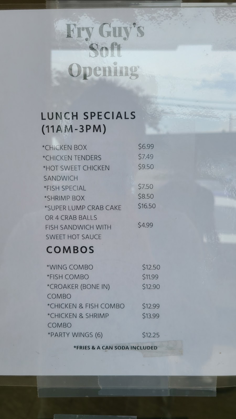 Fry Guy Southern Homestyle Cuisine | restaurant | 7601 Airpark Rd STE B, Gaithersburg, MD 20879, USA | 2409125136 OR +1 240-912-5136