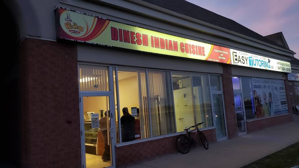 Dinesh Indian Cuisine | restaurant | 43-8887 The Gore Rd, Brampton, ON L6P 0B7, Canada | 4372260919 OR +1 437-226-0919