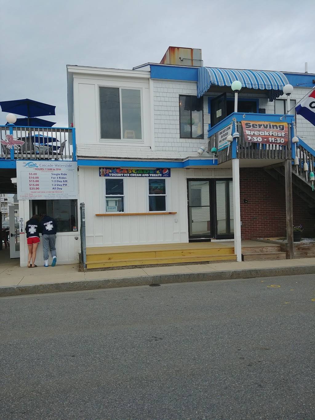 Cascade Cafe | restaurant | 3 D St, Hampton, NH 03842, USA | 6039265988 OR +1 603-926-5988