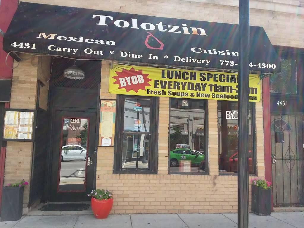 Tolotzin Mexican Cuisine | restaurant | 4431 N Broadway, Chicago, IL 60640, USA | 7733344300 OR +1 773-334-4300