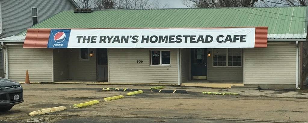 The Ryan’s Homestead Café | restaurant | 530 Center St, Bismarck, MO 63624, USA | 5737348233 OR +1 573-734-8233