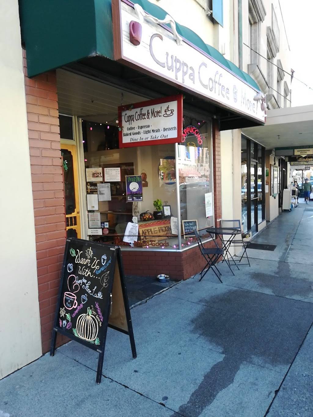 Cuppa Coffee & More! | cafe | 442 Main St, Placerville, CA 95667, USA | 5306269600 OR +1 530-626-9600