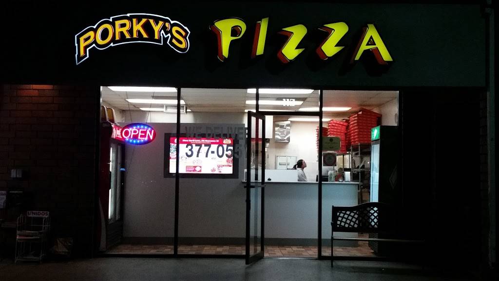 Porkys Pizza | restaurant | 16561 Bolsa Chica St #113, Huntington Beach, CA 92649, USA | 7143770557 OR +1 714-377-0557