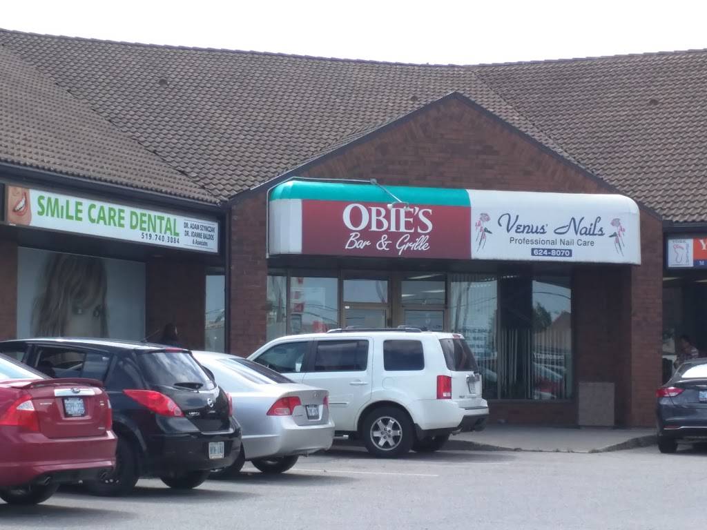 Obies Bar and Grille | restaurant | 209 Pinebush Rd #6a, Cambridge, ON N1R 7H8, Canada | 5196246243 OR +1 519-624-6243