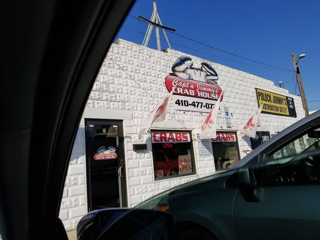 Captain Jimmys Crab House | restaurant | 7214 North Point Rd, Sparrows Point, MD 21219, USA | 4104770775 OR +1 410-477-0775