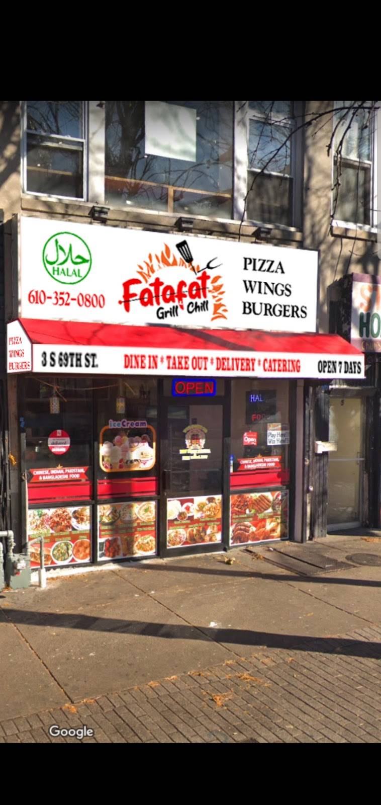 Fatafat Grill & Chill | restaurant | 3 S 69th St, Upper Darby, PA 19082, USA | 6103520800 OR +1 610-352-0800