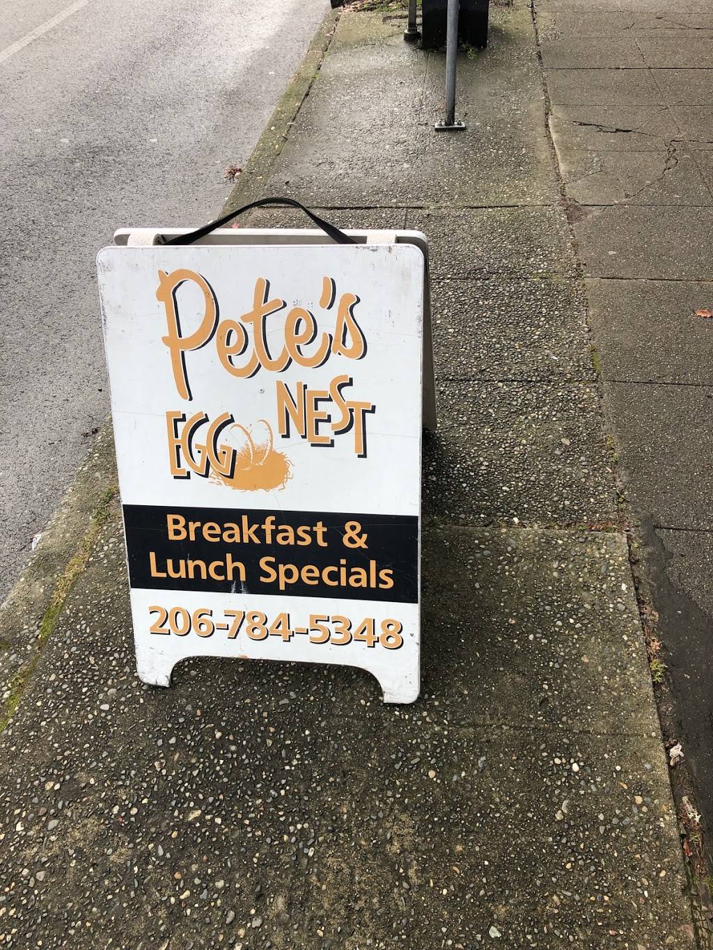 Petes Eggnest | restaurant | 7717 Greenwood Ave N, Seattle, WA 98103, USA | 2067845348 OR +1 206-784-5348