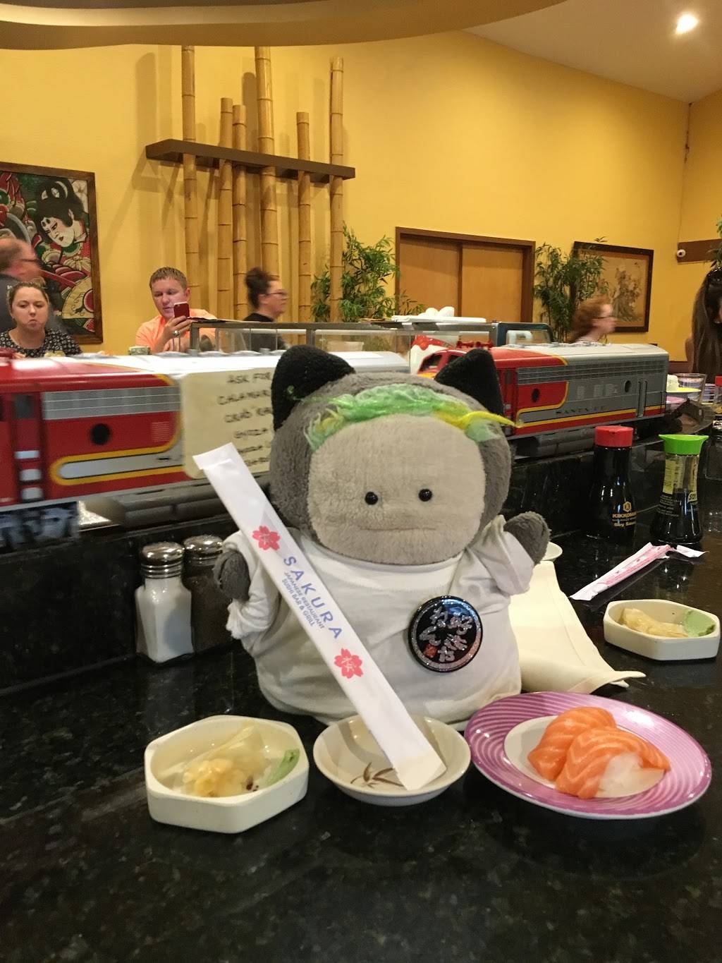 Sakura Japanese Sushi Train II | restaurant | 1109 E Santa Fe St, Olathe, KS 66061, USA | 9138398893 OR +1 913-839-8893