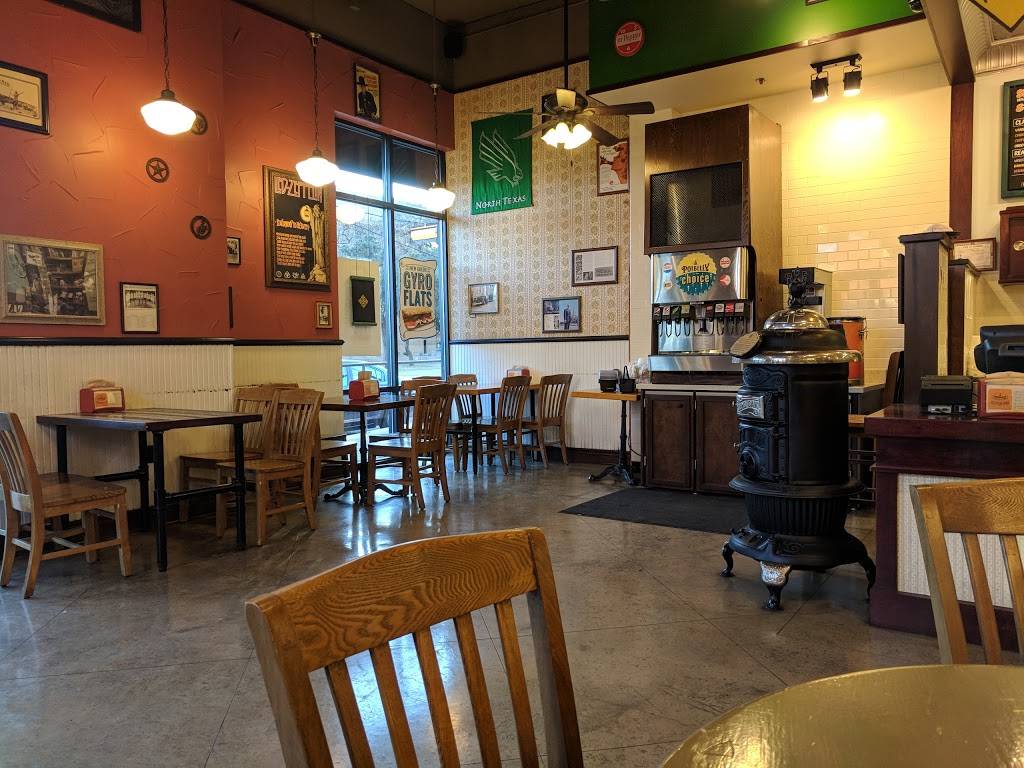 Potbelly Sandwich Shop | restaurant | 1216 W Hickory St, Denton, TX 76201, USA | 9402971287 OR +1 940-297-1287