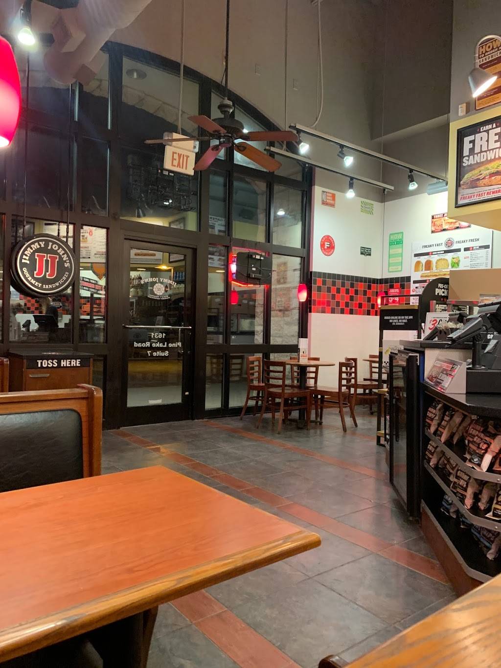 Jimmy Johns | meal delivery | 1631 Pine Lake Rd, Lincoln, NE 68512, USA | 4024212215 OR +1 402-421-2215