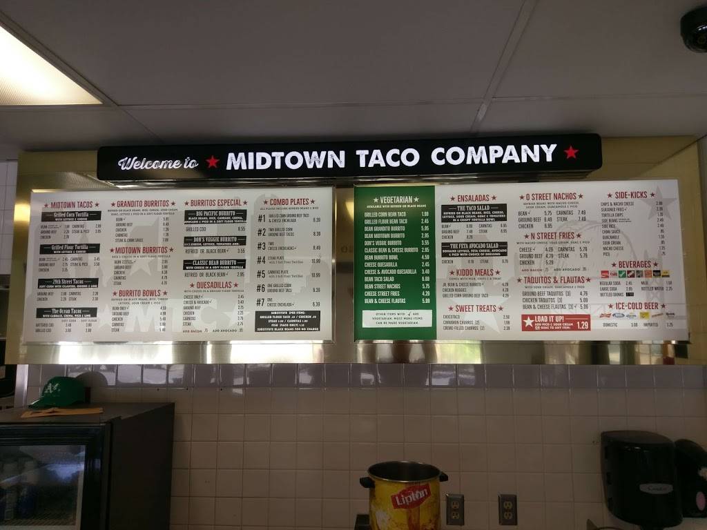 Midtown Taco Company | restaurant | 1420 29th St, Sacramento, CA 95816, USA | 9164521420 OR +1 916-452-1420