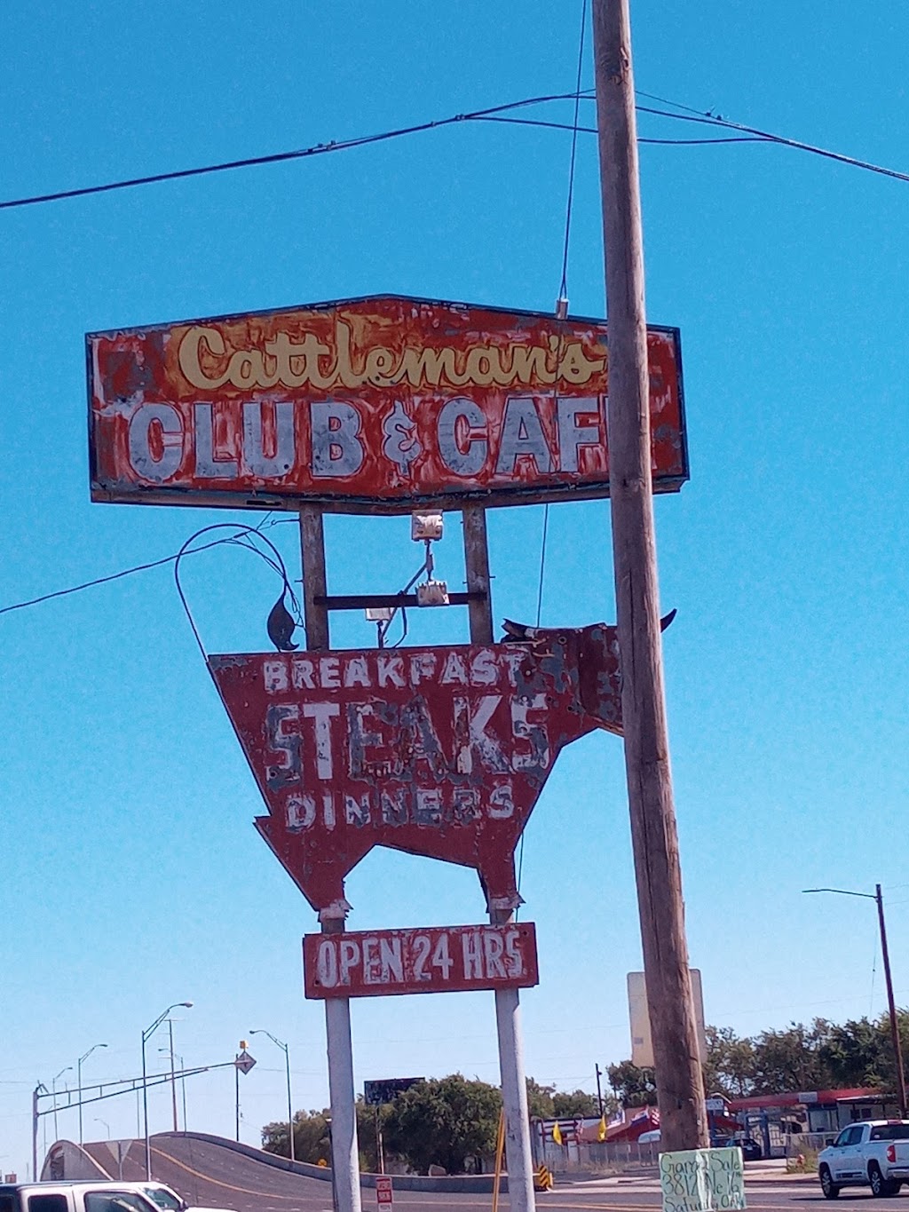 Cattlemans Cafe | cafe | 3801 E Amarillo Blvd, Amarillo, TX 79107, USA | 8063834818 OR +1 806-383-4818