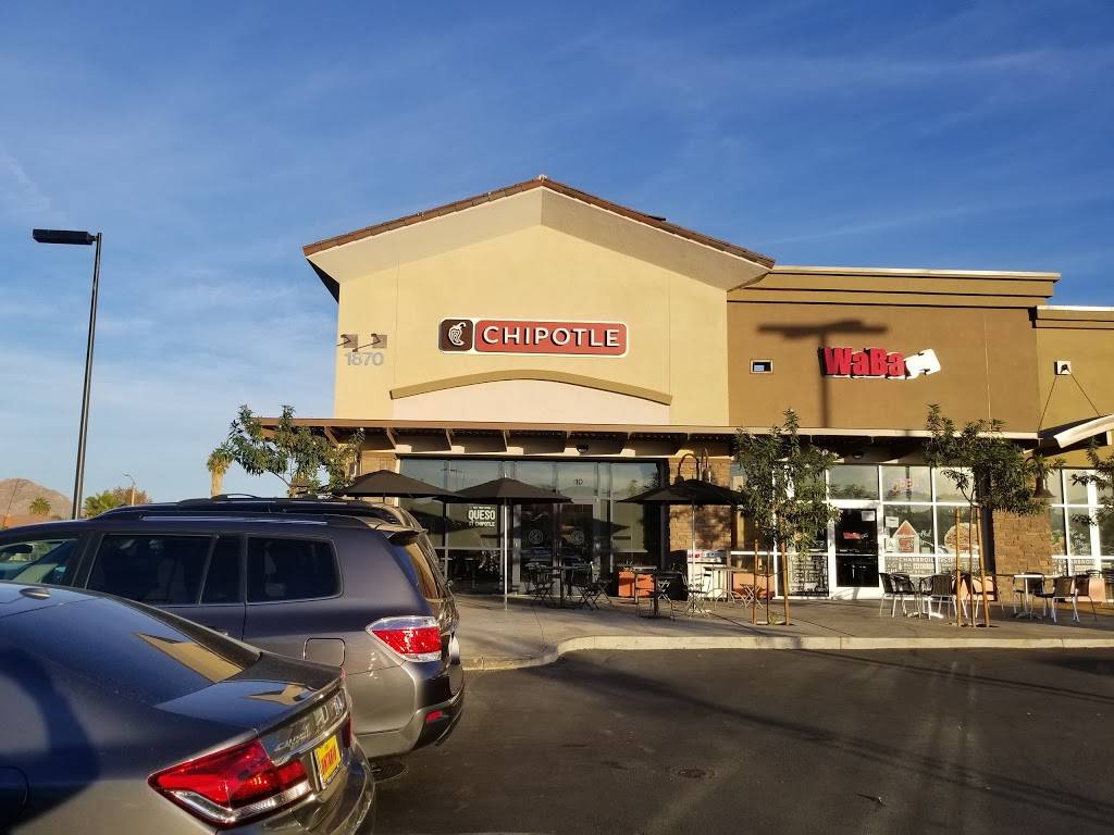 Chipotle Mexican Grill | restaurant | 1870 N Perris Blvd, Perris, CA 92571, USA | 9514432821 OR +1 951-443-2821