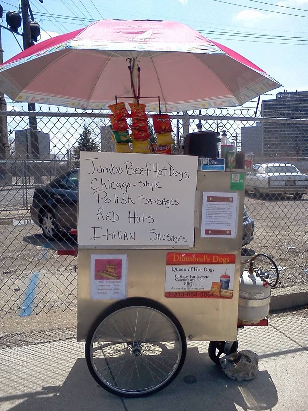 Diamond Dogs | meal takeaway | 1388 Gratiot Ave, Detroit, MI 48207, USA | 3134611125 OR +1 313-461-1125