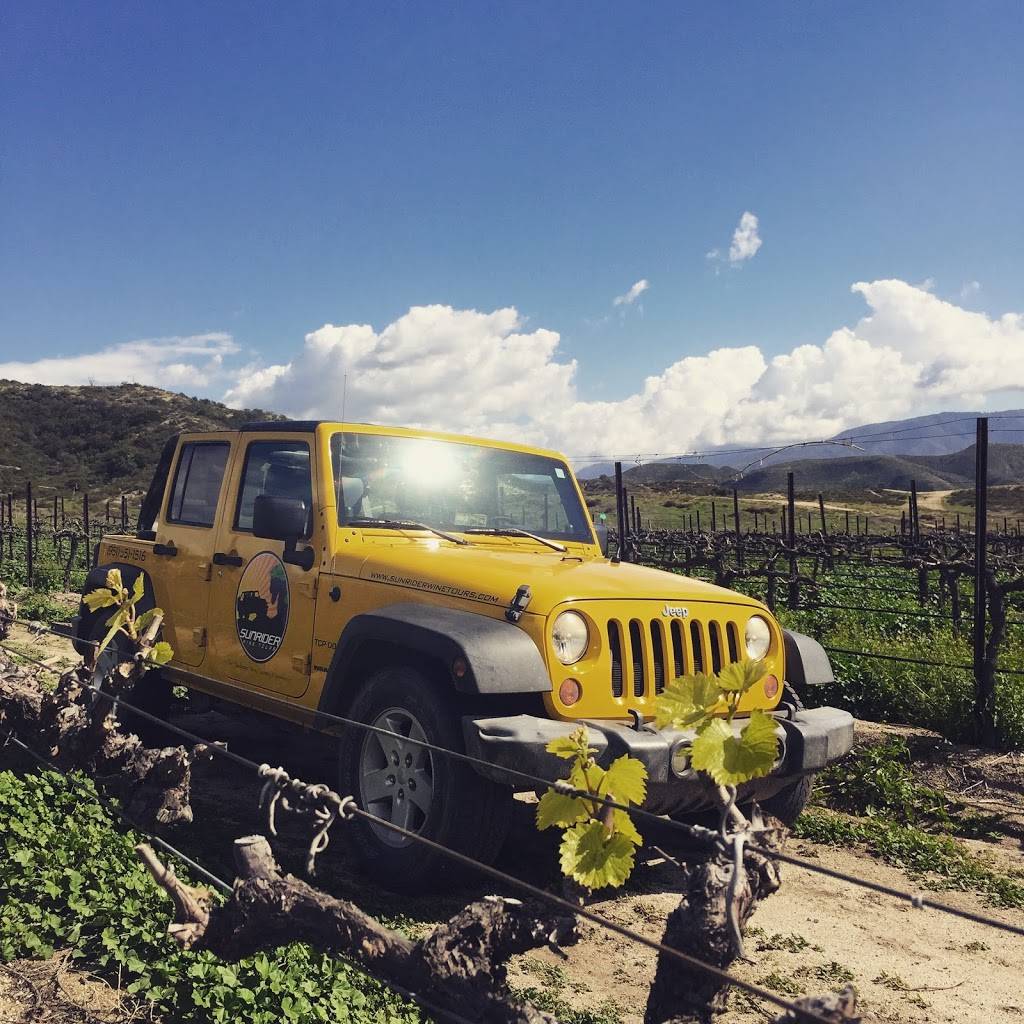 Sunrider Wine Tours | restaurant | 25170 Washington Ave, Murrieta, CA 92562, USA | 9515511516 OR +1 951-551-1516